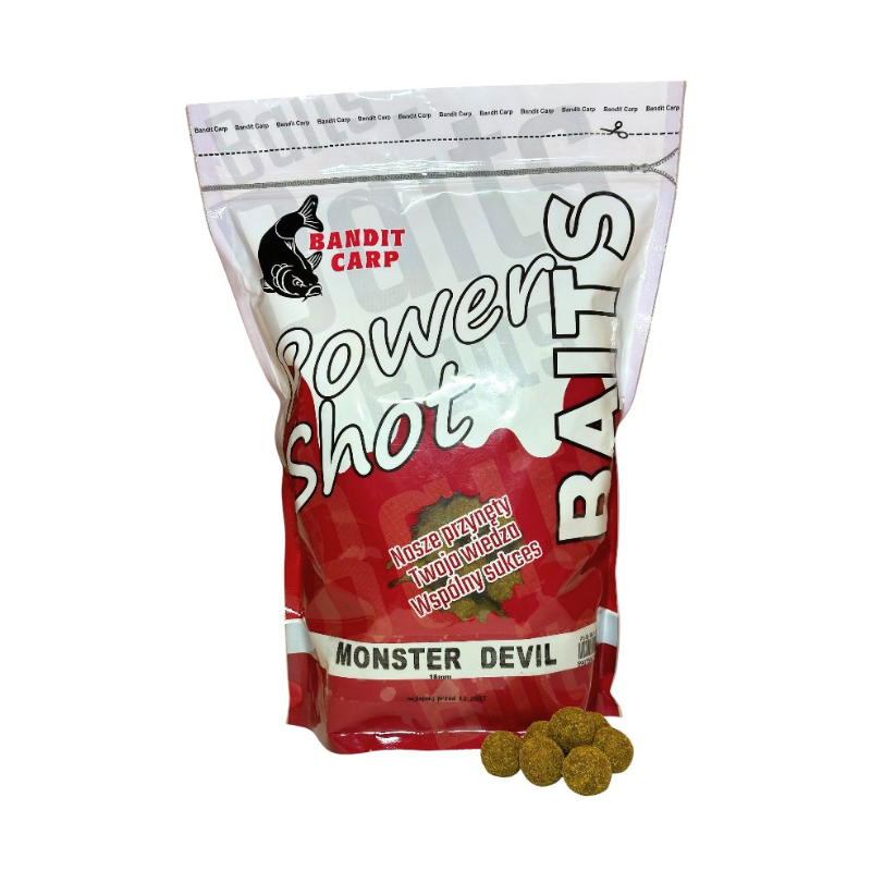 KULKI BANDIT POWER SHOT 1kg 18mm MONSTER DEVIL