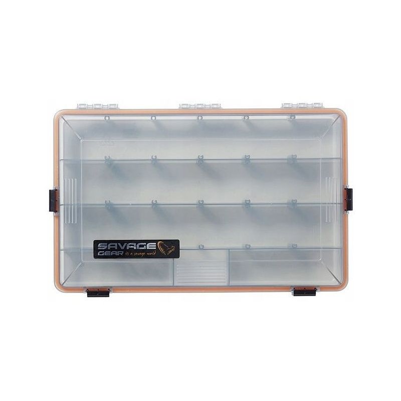 PUDEŁKO SAVAGE GEAR LUREBOX 5B SMOKE WODOODPORNE