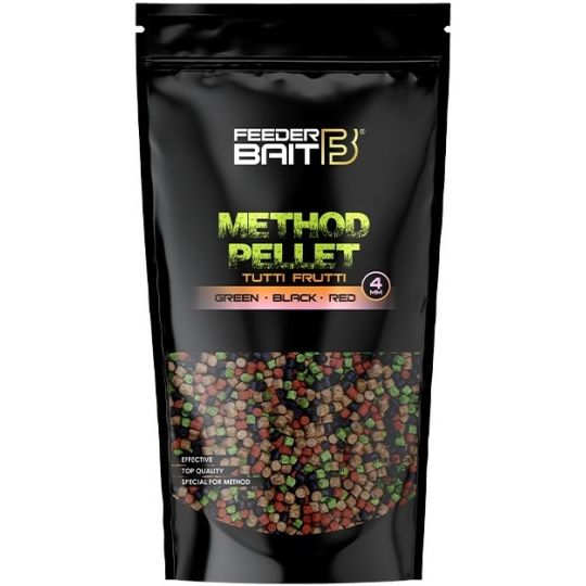 PELLET FEEDER BAIT TUTTI FRUTTI GREEN BLACK RED 4m