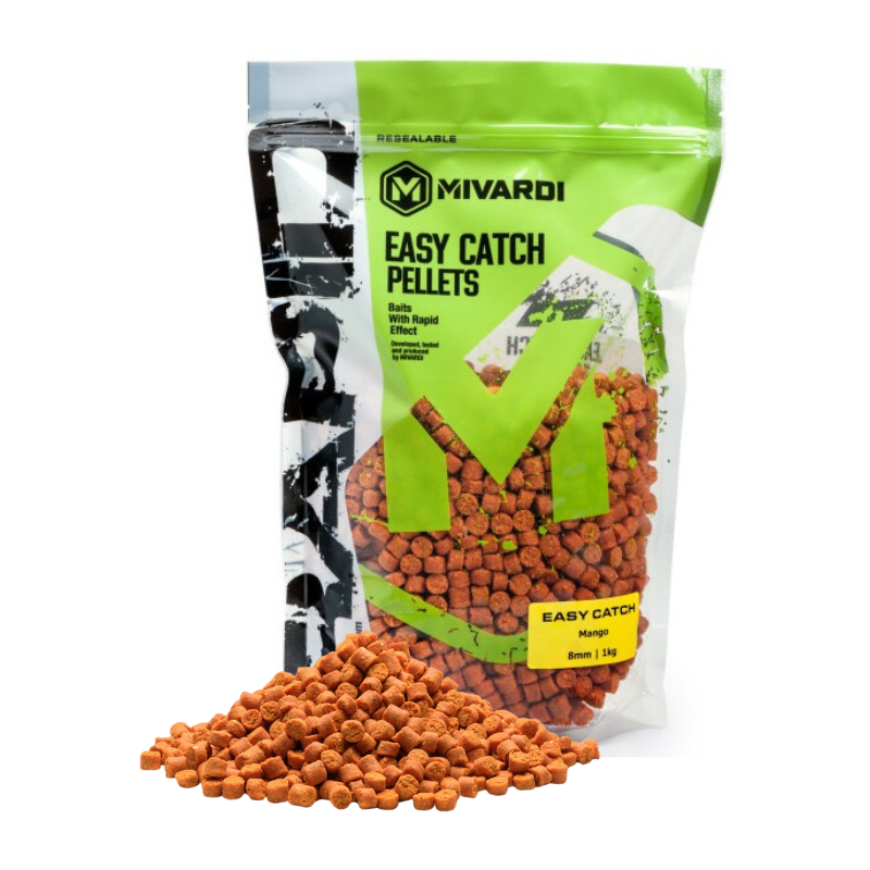 PELLET MIVARDI RAPID 1kg 4mm EASY CATCH MANGO
