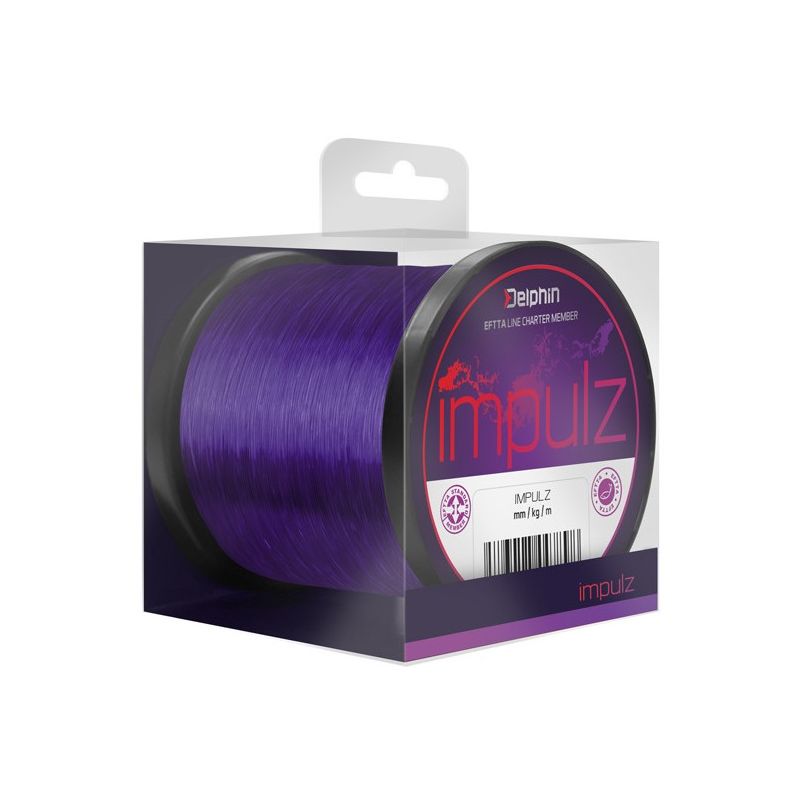 ŻYŁKA DELPHIN IMPULZ PURPUROWA 0,30mm 1200m