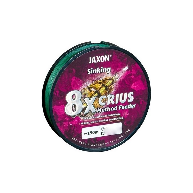 PLECIONKA JAXON CRIUS 8X FEEDER SINKING 0,12mm 150