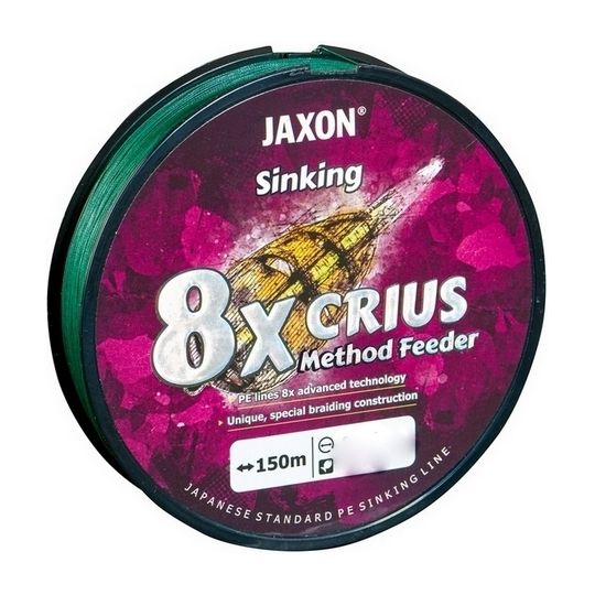 PLECIONKA JAXON CRIUS 8X FEEDER SINKING 0,12mm 150