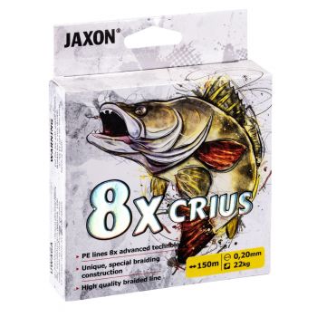 PLECIONKA JAXON CRIUS 8X FLUO 0,14mm 150m