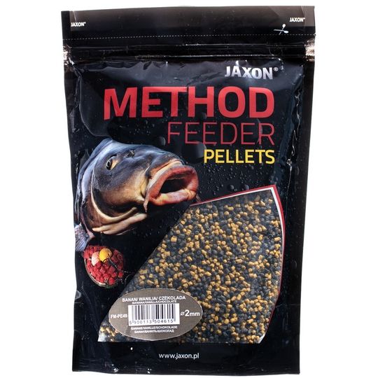 PELLET JAXON FEEDER 2mm BANAN WANILIA CZEKOLADA 