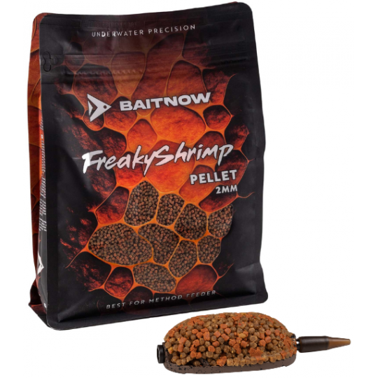 PELLET BAITNOW METHOD FEEDER FREAKY SHRIMP 2mm 800