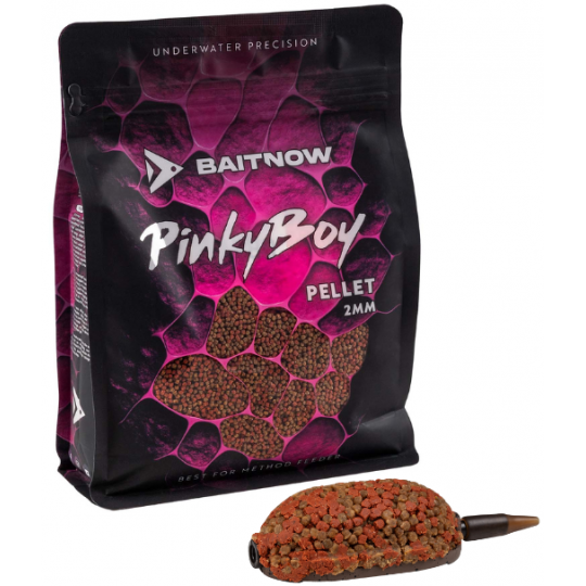 PELLET BAITNOW METHOD FEEDER PINKY BOY 2mm 800g