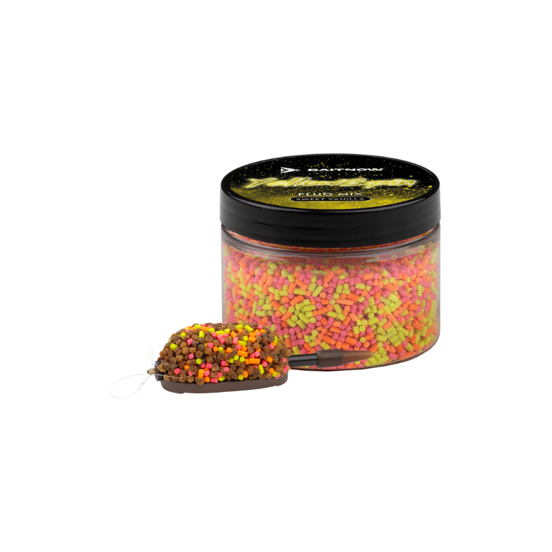 DODATEK BAITNOW METHOD FEEDER FLUO MIX YELLOW SPIN