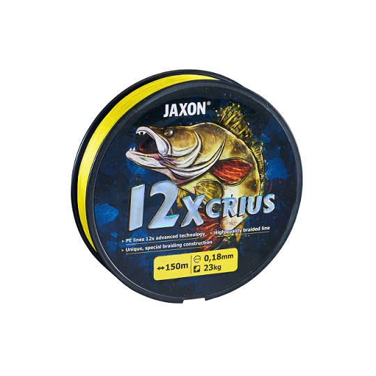PLECIONKA JAXON CRIUS 12X FLUO 0,12mm 150m