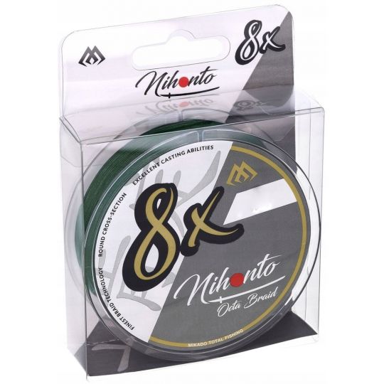 PLECIONKA NIHONTO OCTA BRAID 150m GREEN 0,06mm