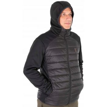 KURTKA FOX COLLECTION HYBRID BLACK ORANGE ROZM S