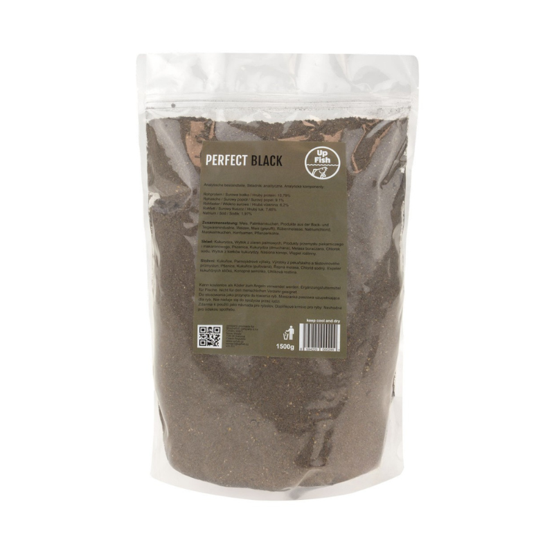 ZANĘTA UP FISH GROUNDBAIT PERFECT BLACK 1500g 1,5k