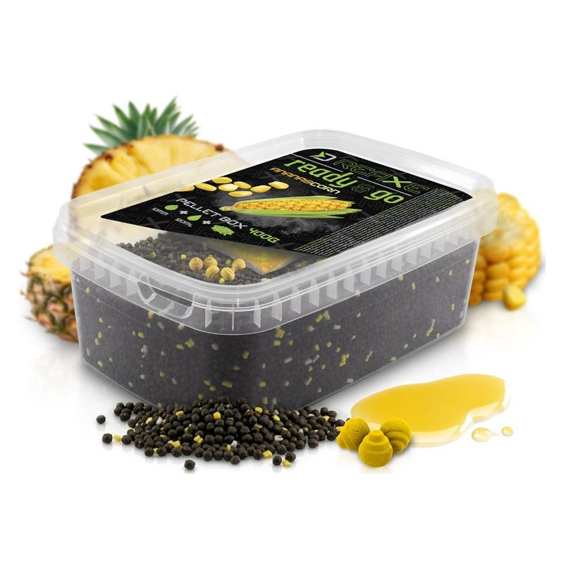 PELLET BOX DELPHIN KUKURYDZA ANANAS + BOOSTER WAFT