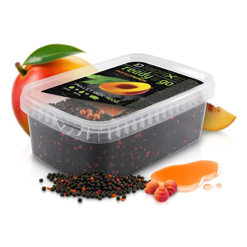 PELLET BOX DELPHIN MANGO BRZOSKWINIA + BOOSTER WAF