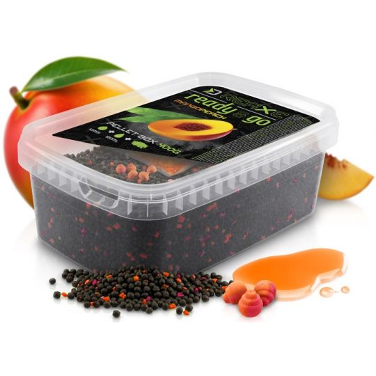PELLET BOX DELPHIN MANGO BRZOSKWINIA + BOOSTER WAF
