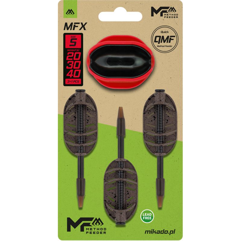 ZESTAW KOSZYCZEK MIKADO METHOD MFX QMF S 20+30+40g