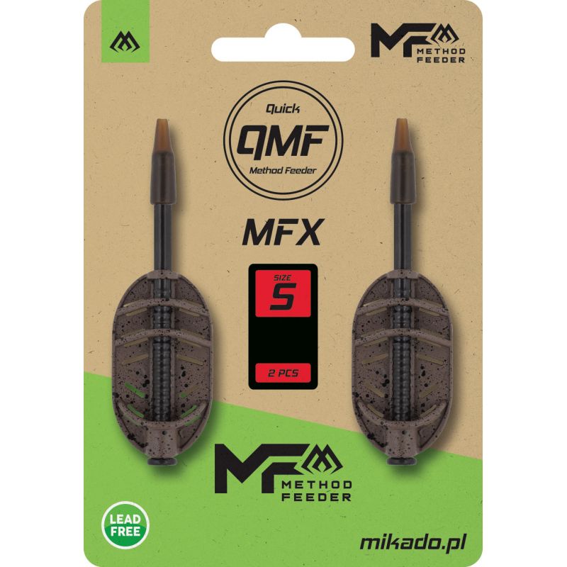 ZESTAW KOSZYCZEK MIKADO METHOD MFX QMF S 40g 2szt