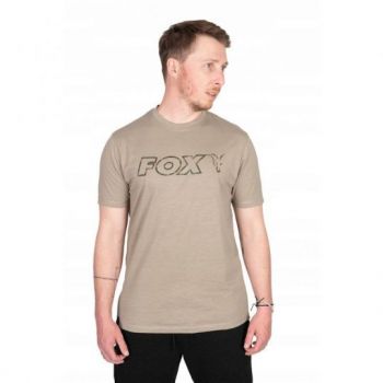 KOSZULKA T-SHIRT FOX LTD LW KHAKI MARL ROZMIAR 3XL