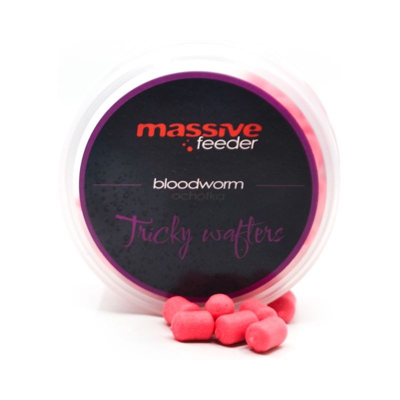 TRICKY WAFTERS MASSIVE FEEDER BLOODWORM 7x10mm