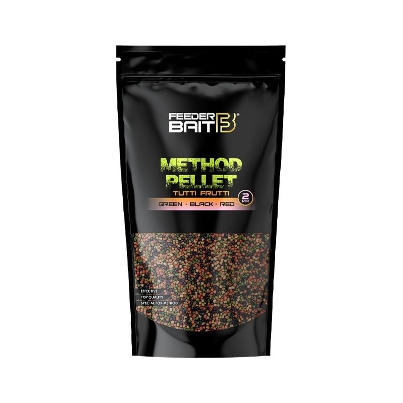 PELLET FEEDER BAIT TUTTI FRUTTI GREEN BLACK RED 2