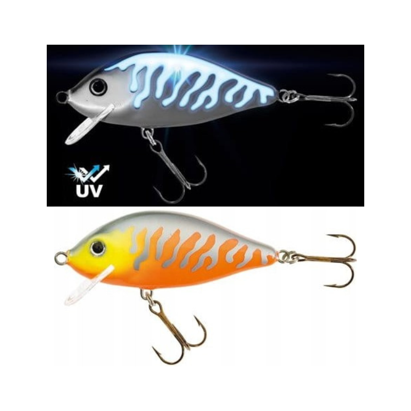 WOBLER JAXON HOLO SELECT KARAŚ UV 8 F MB 8cm 13g