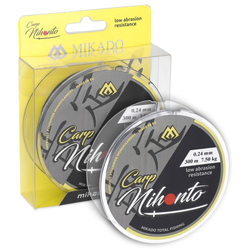 ŻYŁKA MIKADO NIHONTO CARP 0.30mm 300m CZARNA