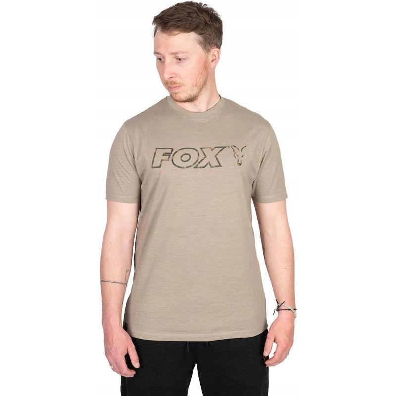 KOSZULKA T-SHIRT FOX LTD LW KHAKI MARL ROZMIAR M