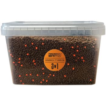 MULTIPACK FEEDER BAIT ORZECH TYGRYSI 3w1 PELLET PR