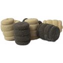 BARYŁKI BANDIT CARP WAFTERS LARWA 8mm CZARNY CZOSN