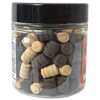 BARYŁKI BANDIT CARP WAFTERS LARWA 8mm CZARNY CZOSN