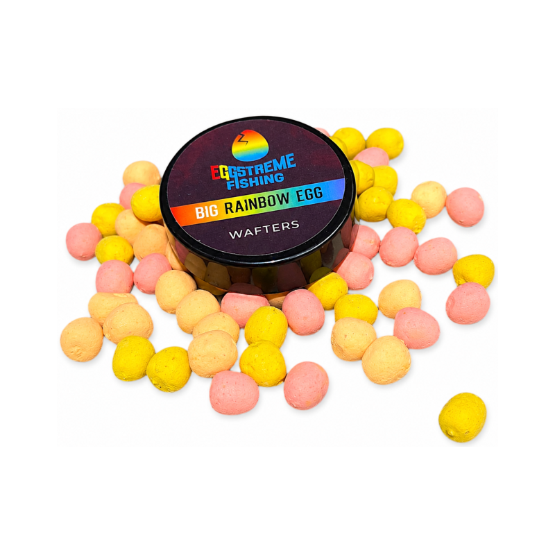 WAFTERS OSMO EGGSTREME FISHING BIG RAINBOW EGG 10x
