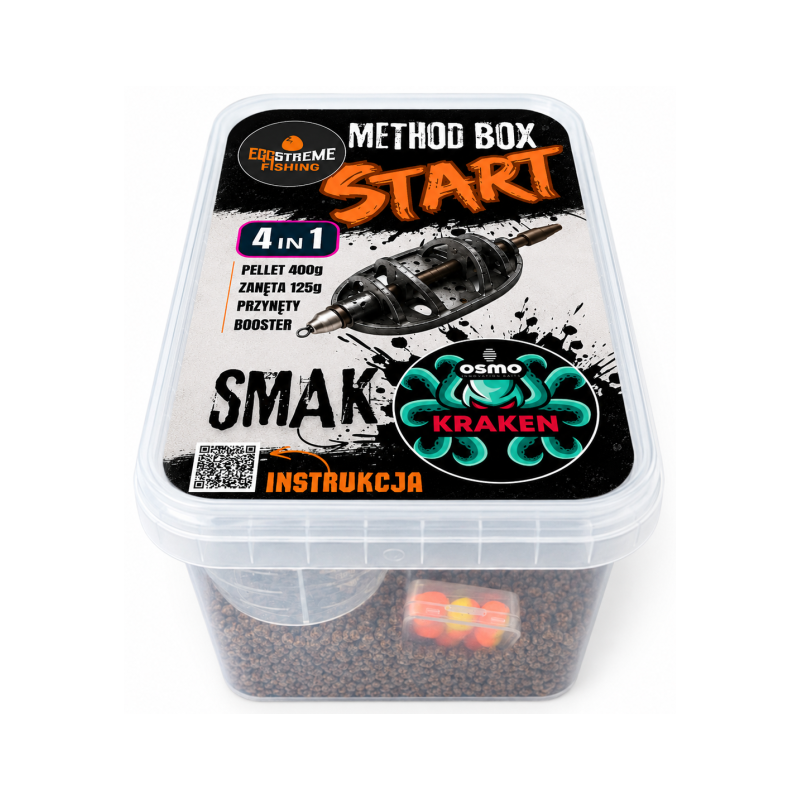 METHOD BOX START OSMO 4w1 KRAKEN PELLET ZANĘTA BOO