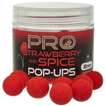 KULKI STARBAITS STRAWBERRY SPICE POP UP 16mm 50g