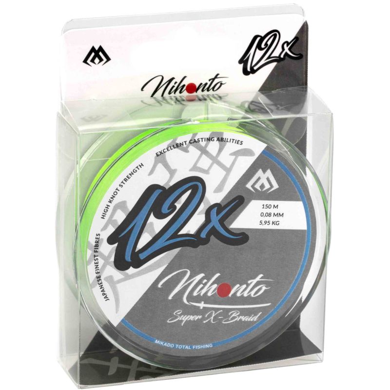 PLECIONKA MIKADO NIHONTO X-BRAID 12X 0,18mm 150m