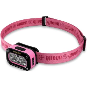 LATARKA CZOŁOWA DELPHIN QUEEN RÓŻOWA 3W 1200mAh