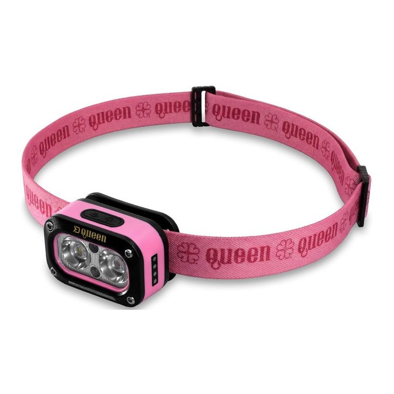 LATARKA CZOŁOWA DELPHIN QUEEN RÓŻOWA 3W 1200mAh