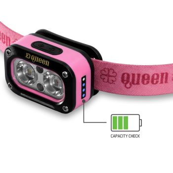 LATARKA CZOŁOWA DELPHIN QUEEN RÓŻOWA 3W 1200mAh