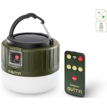 LAMPA KEMPINGOWA Z PILOTEM DELPHIN SVITA 4W 3600mA