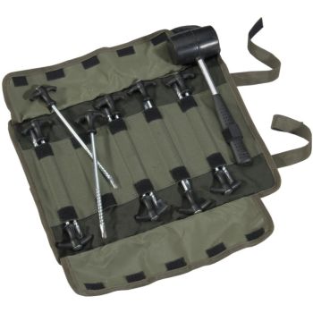 ŚLEDZIE DO NAMIOTU MIVARDI PEG SET + MŁOTEK