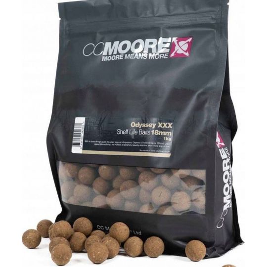 KULKI CC MOORE ODYSSEY XXX SHELF LIFE 18mm 1kg KULKI CC MOORE ODYSSEY XXX SHELF LIFE 18mm 1kg
