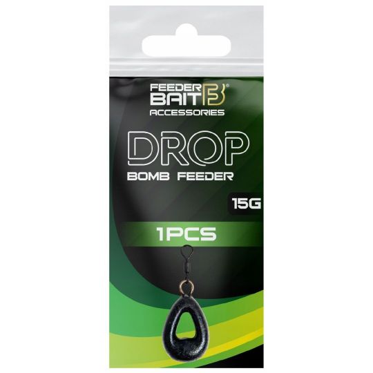 CIĘŻAREK FEEDER BAIT BOMBKA DROP BOMB FEEDER 15g CIĘŻAREK FEEDER BAIT BOMBKA DROP BOMB FEEDER 15g