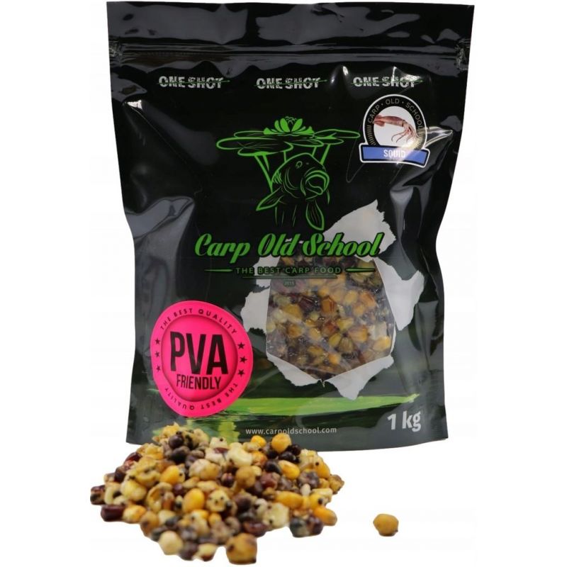 ZIARNO CARP OLD SCHOOL DO PVA MIX RAINBOW SQUID ZIARNO CARP OLD SCHOOL DO PVA MIX RAINBOW SQUID