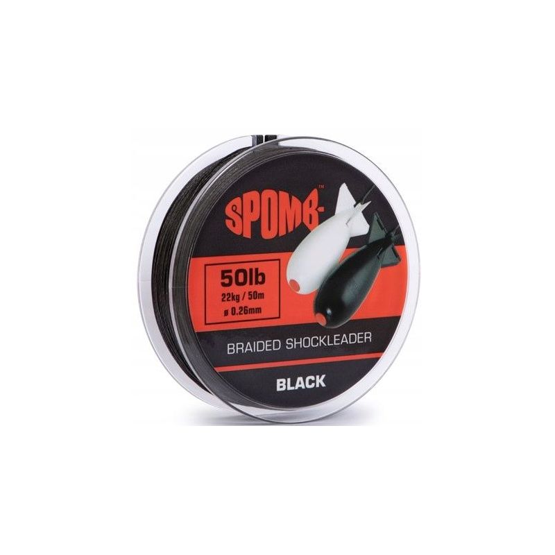 PLECIONKA SPOMB BRAIDED LEADER 50m 22kg 0,26mm