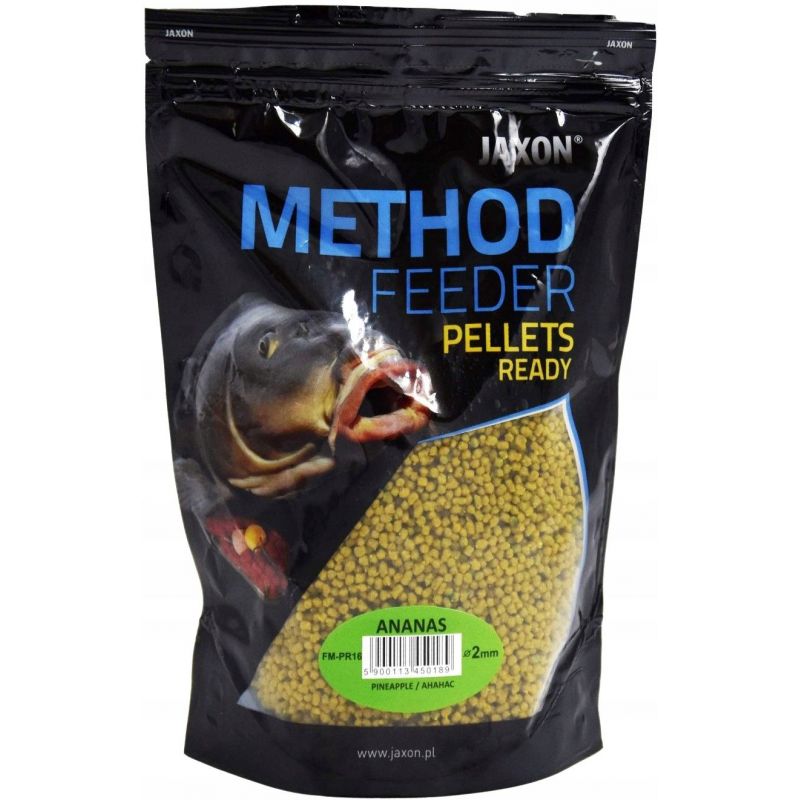 PELLET JAXON METHOD FEEDER READY 2mm 500g ANANAS