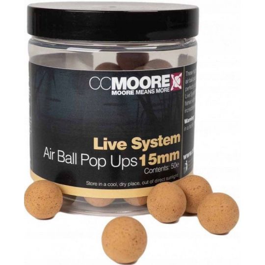KULKI CC MOORE LIVE SYSTEM AIR BALL POP UPS 15mm