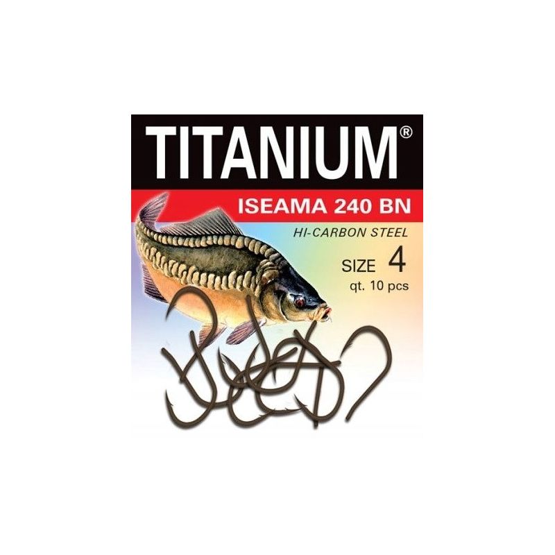 HACZYKI ROBINSON TITANIUM ISEAMA 240BN 2/0 8szt HACZYKI ROBINSON TITANIUM ISEAMA 240BN 2/0 8szt