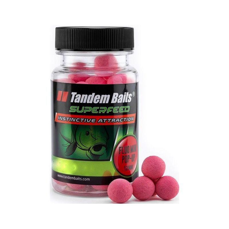 KULKI TANDEM BAITS FLUO MINI POP UP 12mm ŁOSOŚ KAW KULKI TANDEM BAITS FLUO MINI POP UP 12mm ŁOSOŚ KAW