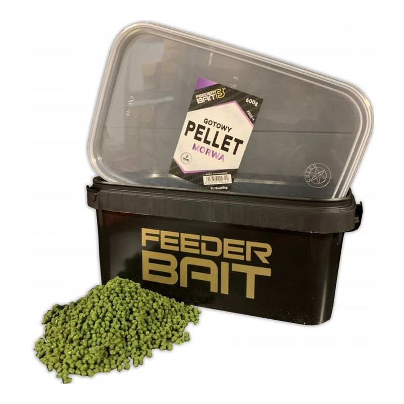 PELLET FEEDER BAIT GOTOWY 2mm WIADRO 600g MORWA