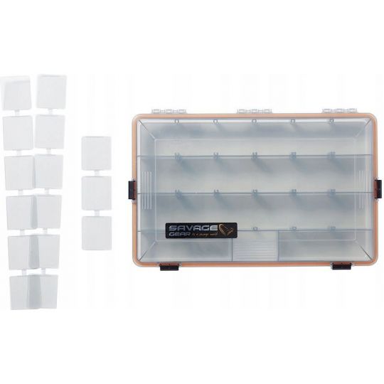 PUDEŁKO SAVAGE GEAR LUREBOX 5B SMOKE WODOODPORNE PUDEŁKO SAVAGE GEAR LUREBOX 5B SMOKE WODOODPORNE