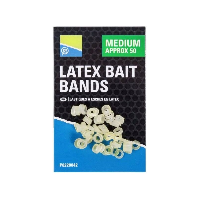 GUMKI DO PELLTEU PRESTON LATEX BAIT BANDS MEDIUM